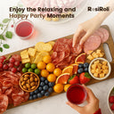 Viral 3FT Acacia Charcuterie Board