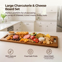 Viral 3FT Acacia Charcuterie Board